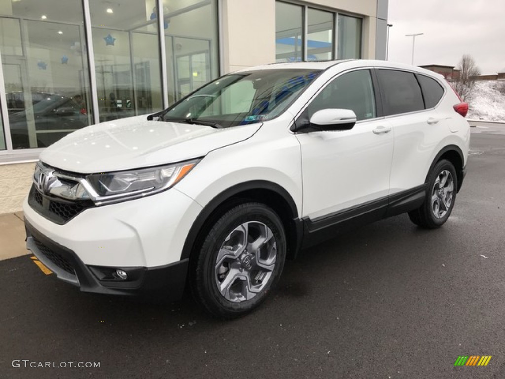 2019 CR-V EX-L AWD - Platinum White Pearl / Black photo #3