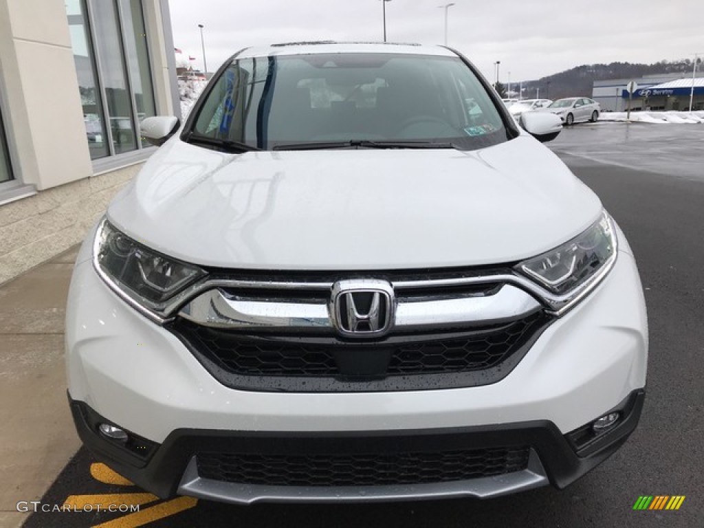 2019 CR-V EX-L AWD - Platinum White Pearl / Black photo #4