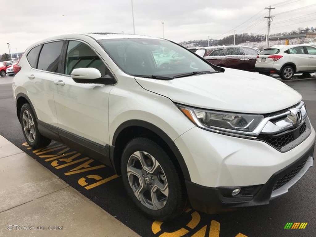 2019 CR-V EX-L AWD - Platinum White Pearl / Black photo #5