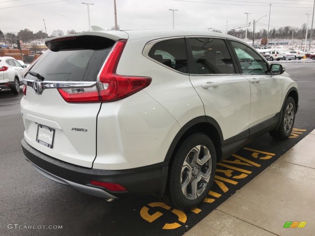 2019 CR-V EX-L AWD - Platinum White Pearl / Black photo #6