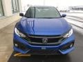 2019 Agean Blue Metallic Honda Civic EX Hatchback  photo #4