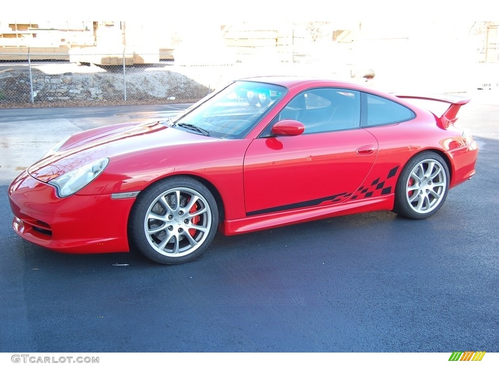 2004 911 GT3 - Guards Red / Black photo #24