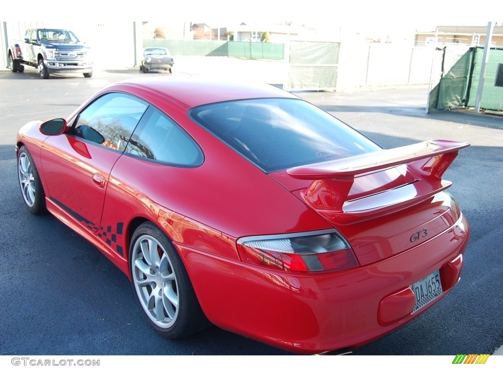 2004 911 GT3 - Guards Red / Black photo #25