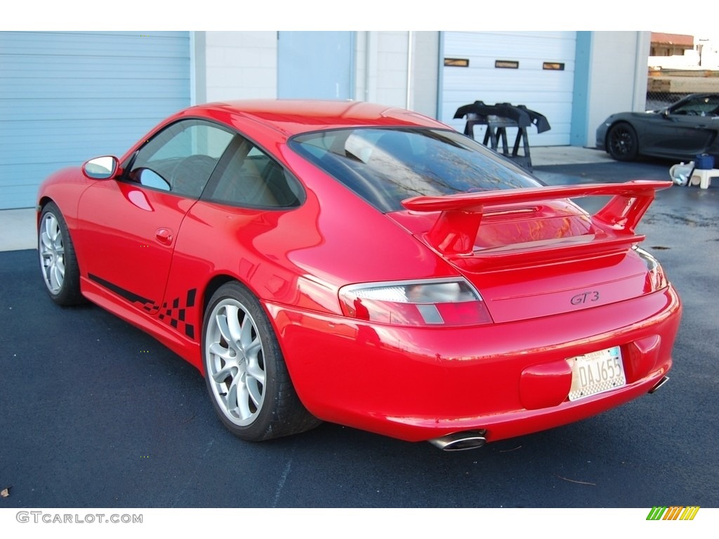2004 911 GT3 - Guards Red / Black photo #27