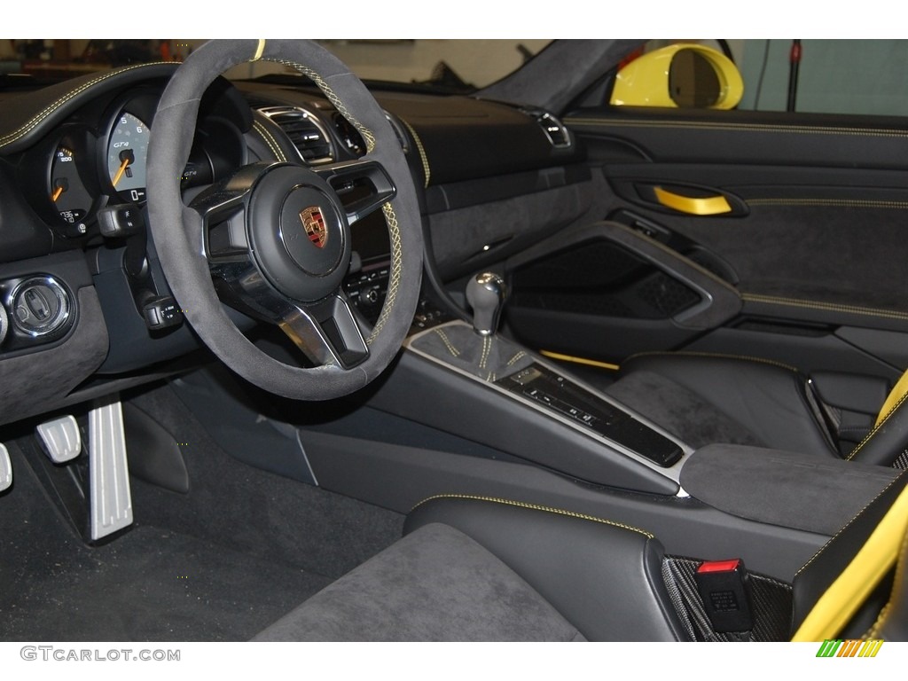 2016 Cayman GT4 - Racing Yellow / Black photo #14