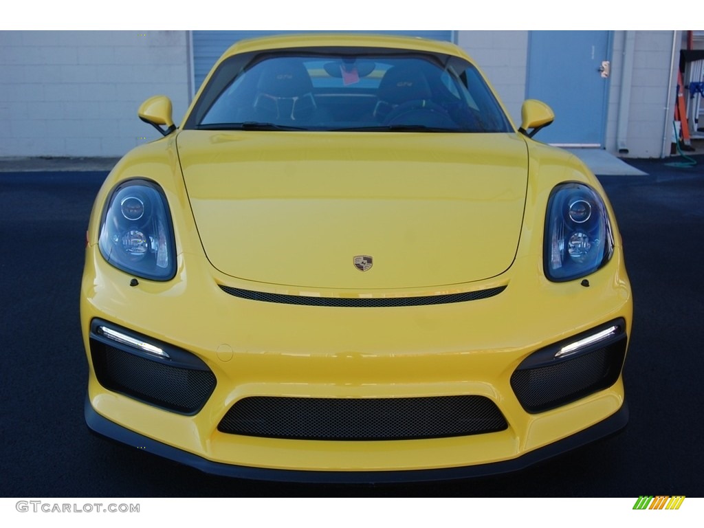 2016 Cayman GT4 - Racing Yellow / Black photo #19