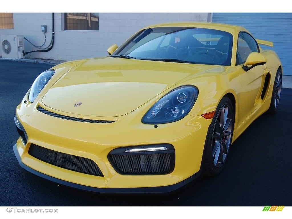 2016 Cayman GT4 - Racing Yellow / Black photo #20