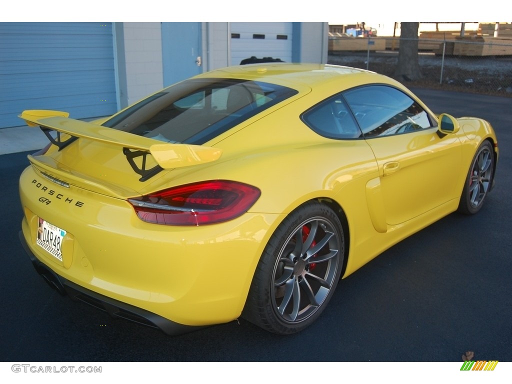 2016 Cayman GT4 - Racing Yellow / Black photo #25