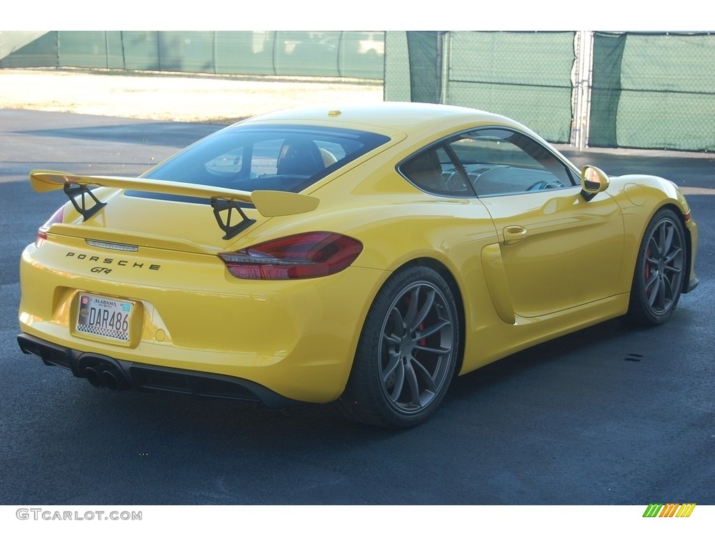 2016 Cayman GT4 - Racing Yellow / Black photo #27