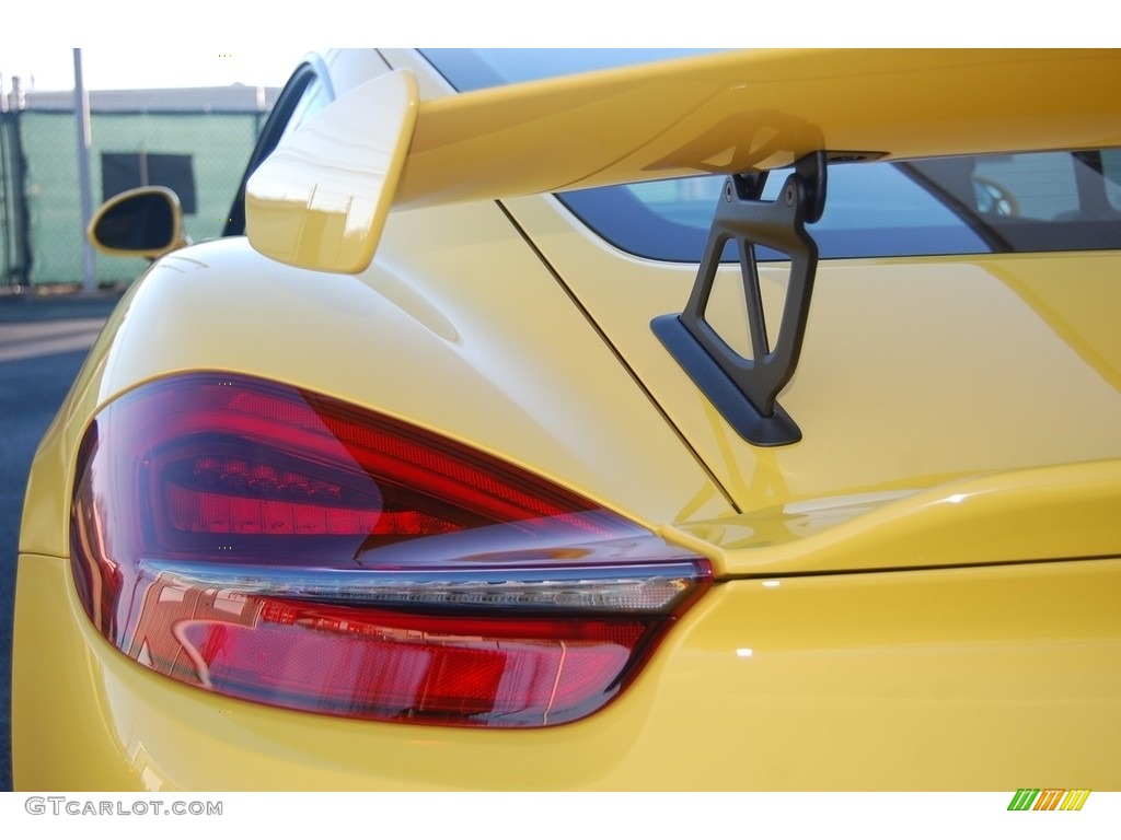 2016 Cayman GT4 - Racing Yellow / Black photo #33