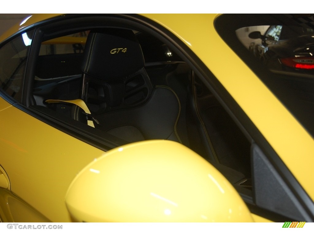 2016 Cayman GT4 - Racing Yellow / Black photo #35