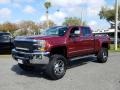 2015 Deep Ruby Metallic Chevrolet Silverado 2500HD LTZ Crew Cab 4x4  photo #1