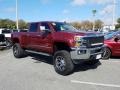 2015 Deep Ruby Metallic Chevrolet Silverado 2500HD LTZ Crew Cab 4x4  photo #7