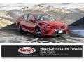 Ruby Flare Pearl 2019 Toyota Camry Hybrid LE