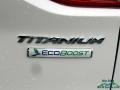 2014 White Platinum Ford Escape Titanium 2.0L EcoBoost  photo #34