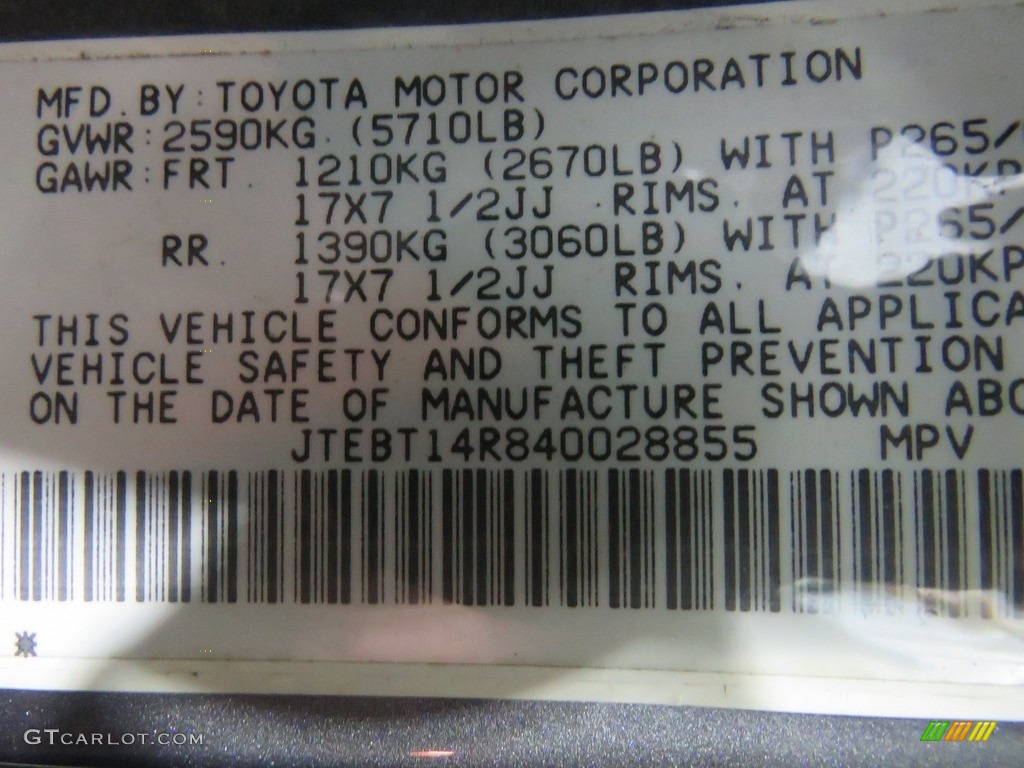 2004 4Runner SR5 4x4 - Galactic Gray Mica / Stone photo #41