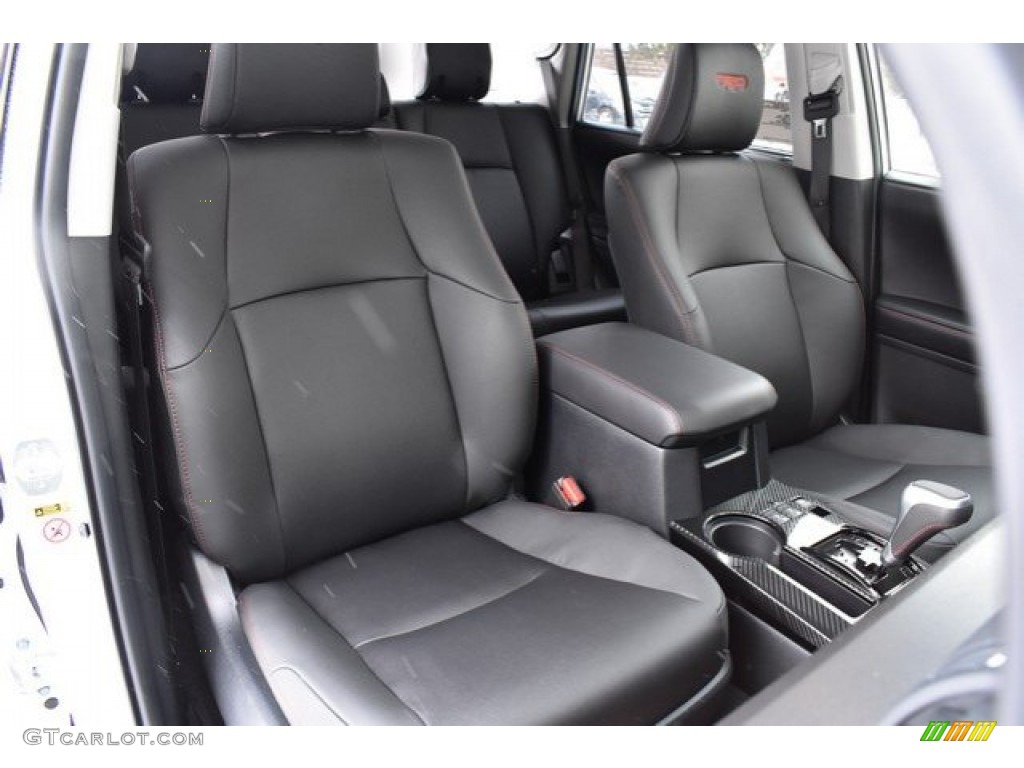 Black Interior 2019 Toyota 4Runner TRD Off-Road 4x4 Photo #131607397