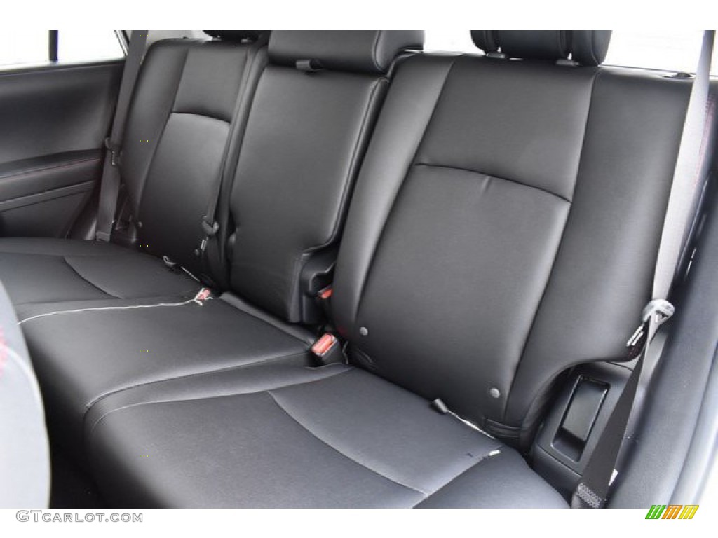 Black Interior 2019 Toyota 4Runner TRD Off-Road 4x4 Photo #131607415