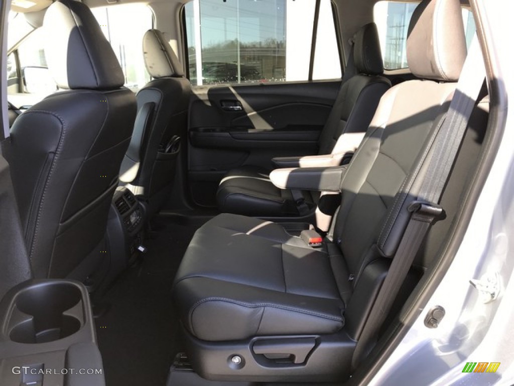 Black Interior 2019 Honda Pilot Elite AWD Photo #131609380