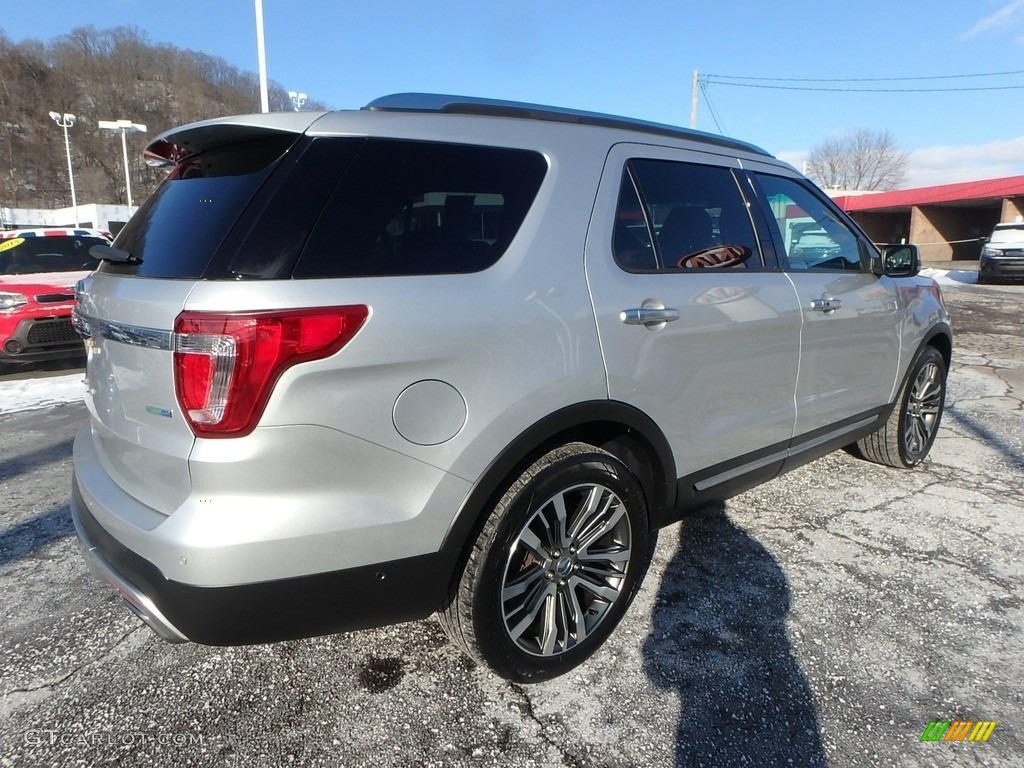 2017 Explorer Platinum 4WD - Ingot Silver / Ebony Black photo #2