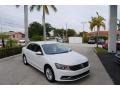 Pure White - Passat S Sedan Photo No. 1