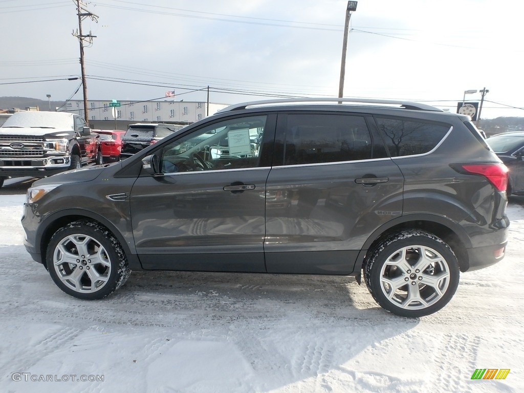 2019 Escape Titanium 4WD - Magnetic / Chromite Gray/Charcoal Black photo #6