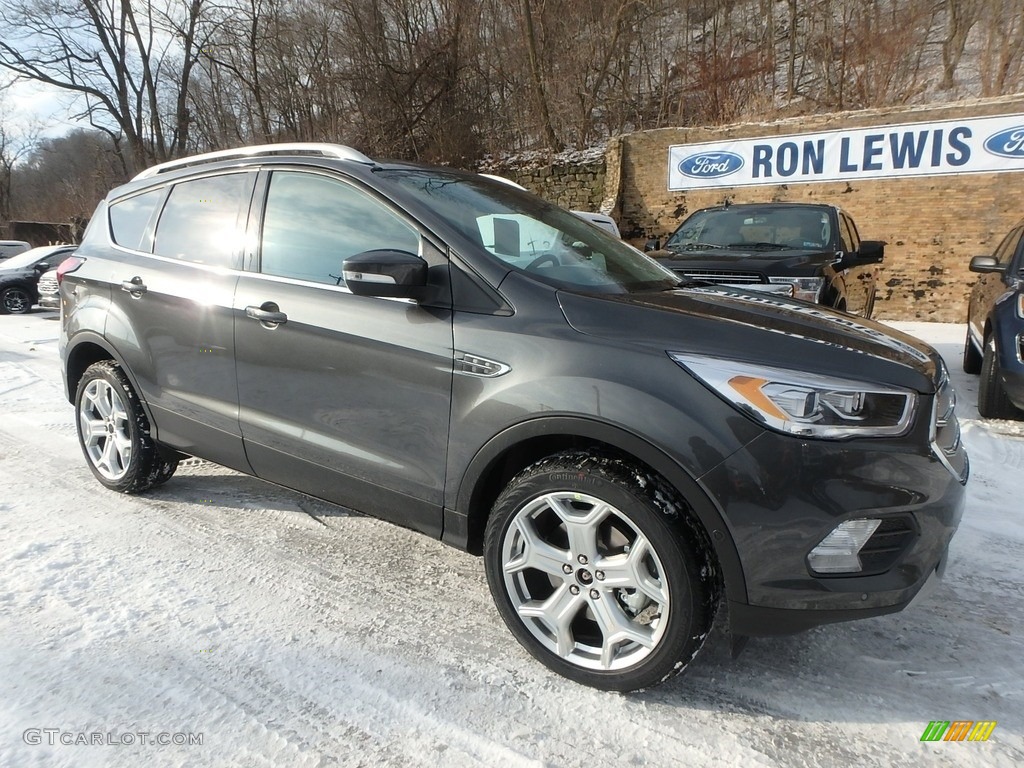 2019 Escape Titanium 4WD - Magnetic / Chromite Gray/Charcoal Black photo #9