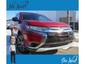 Rally Red Metallic 2018 Mitsubishi Outlander LE