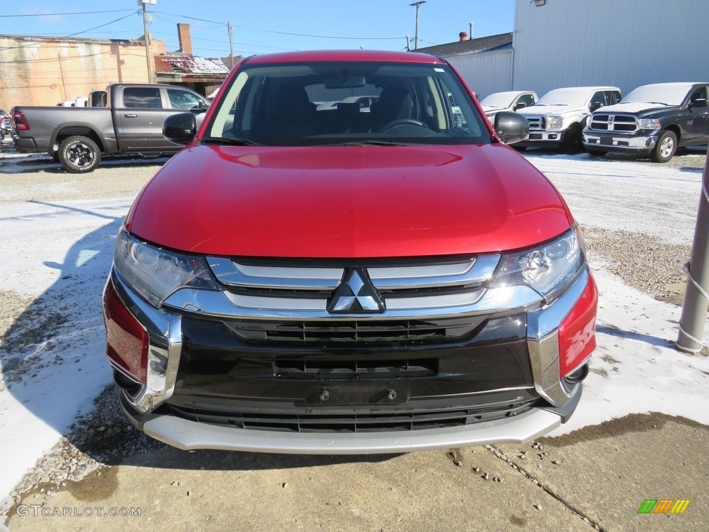 2018 Outlander LE - Rally Red Metallic / Black photo #5