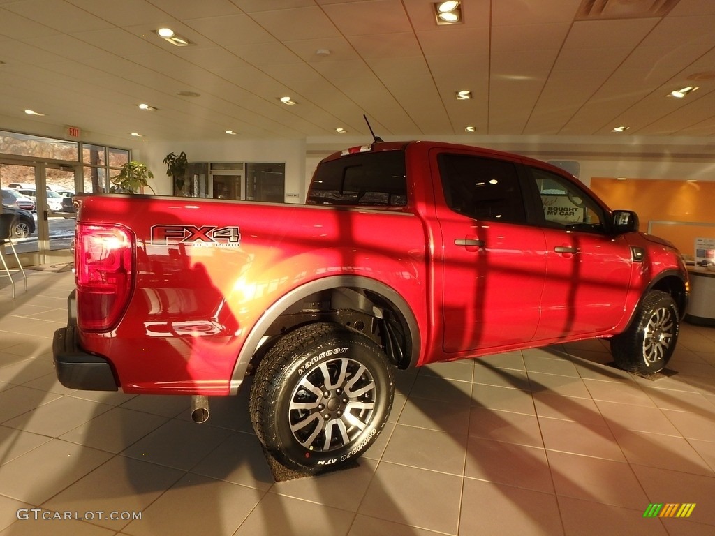 Hot Pepper Red Metallic 2019 Ford Ranger XLT SuperCrew 4x4 Exterior Photo #131612743