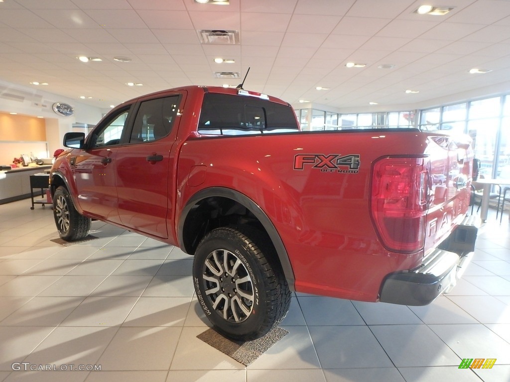 Hot Pepper Red Metallic 2019 Ford Ranger XLT SuperCrew 4x4 Exterior Photo #131612785