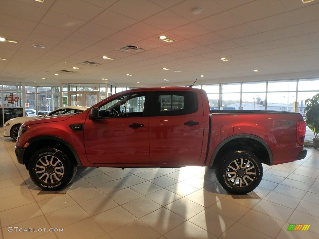 Hot Pepper Red Metallic 2019 Ford Ranger XLT SuperCrew 4x4 Exterior Photo #131612809