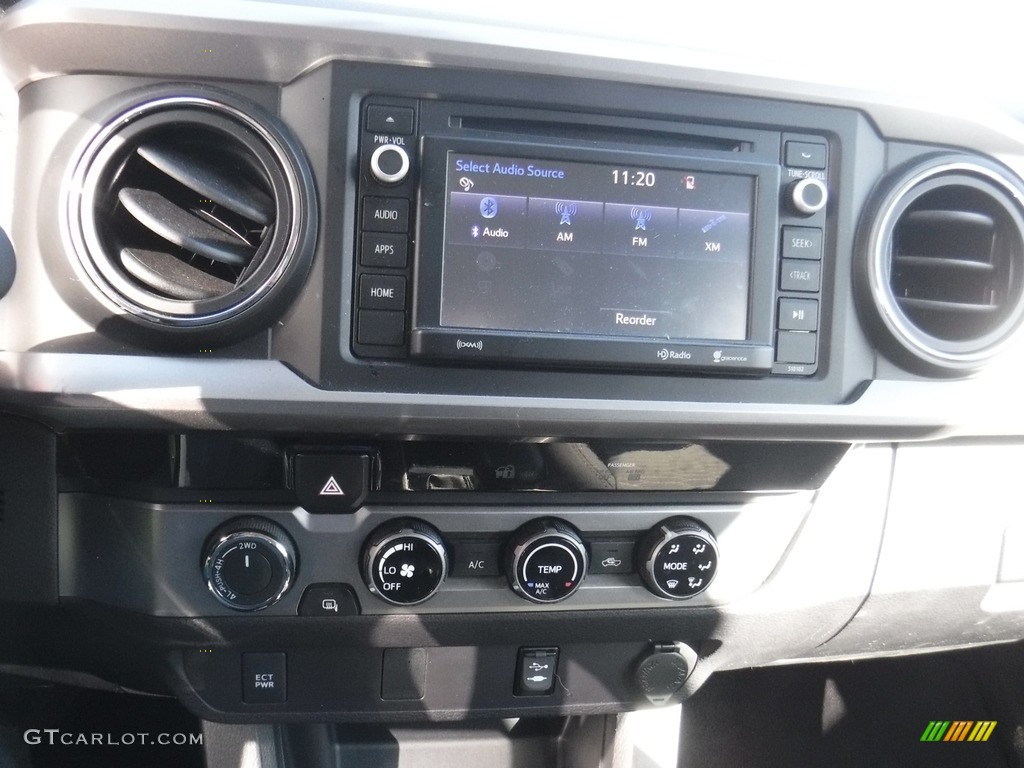 2017 Tacoma SR5 Double Cab 4x4 - Black / Cement Gray photo #15