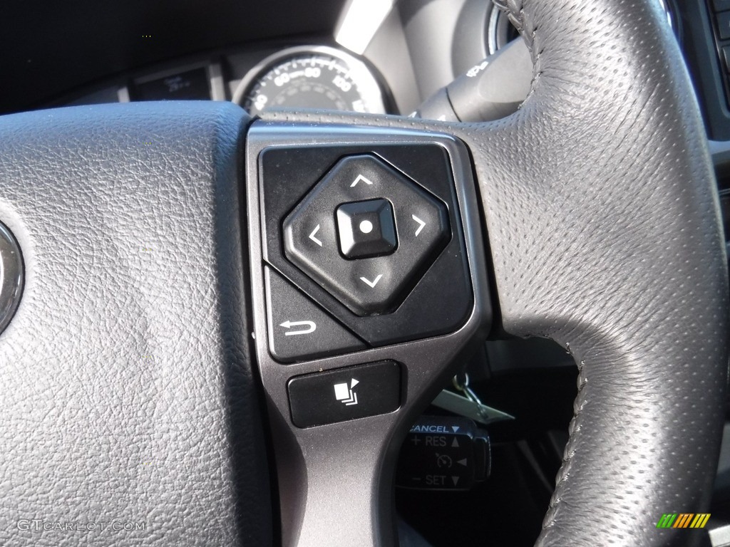 2017 Tacoma SR5 Double Cab 4x4 - Black / Cement Gray photo #18