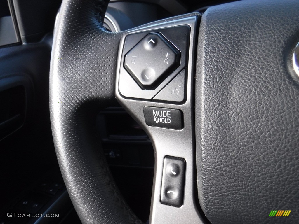 2017 Tacoma SR5 Double Cab 4x4 - Black / Cement Gray photo #19