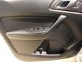 Ebony 2019 Ford Ranger Lariat SuperCrew 4x4 Door Panel