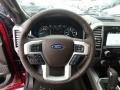 2019 Ford F150 King Ranch Kingsville/Java Interior Steering Wheel Photo