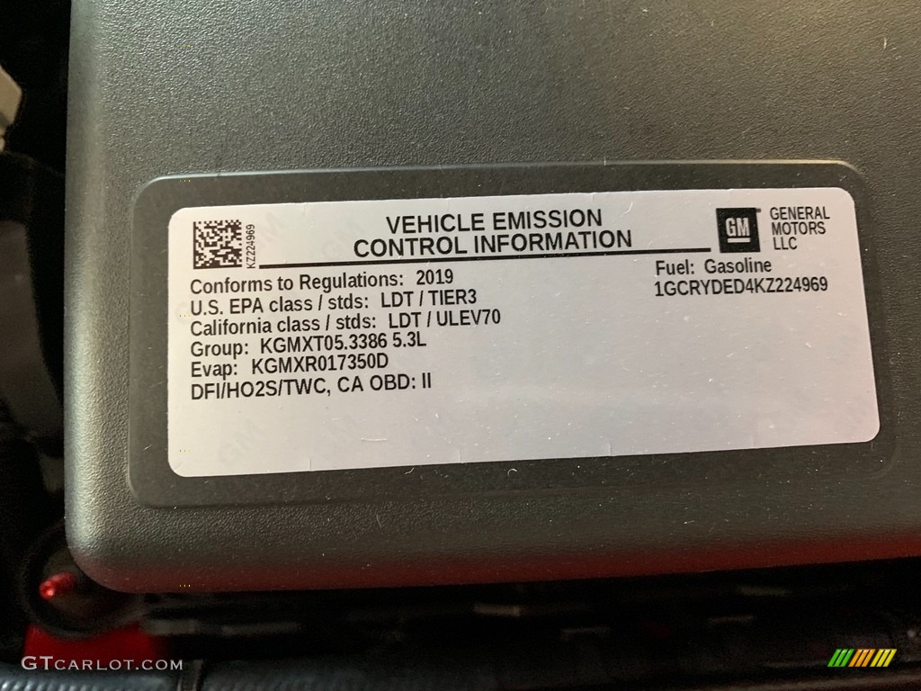 2019 Silverado 1500 LT Z71 Double Cab 4WD - Red Hot / Jet Black photo #4