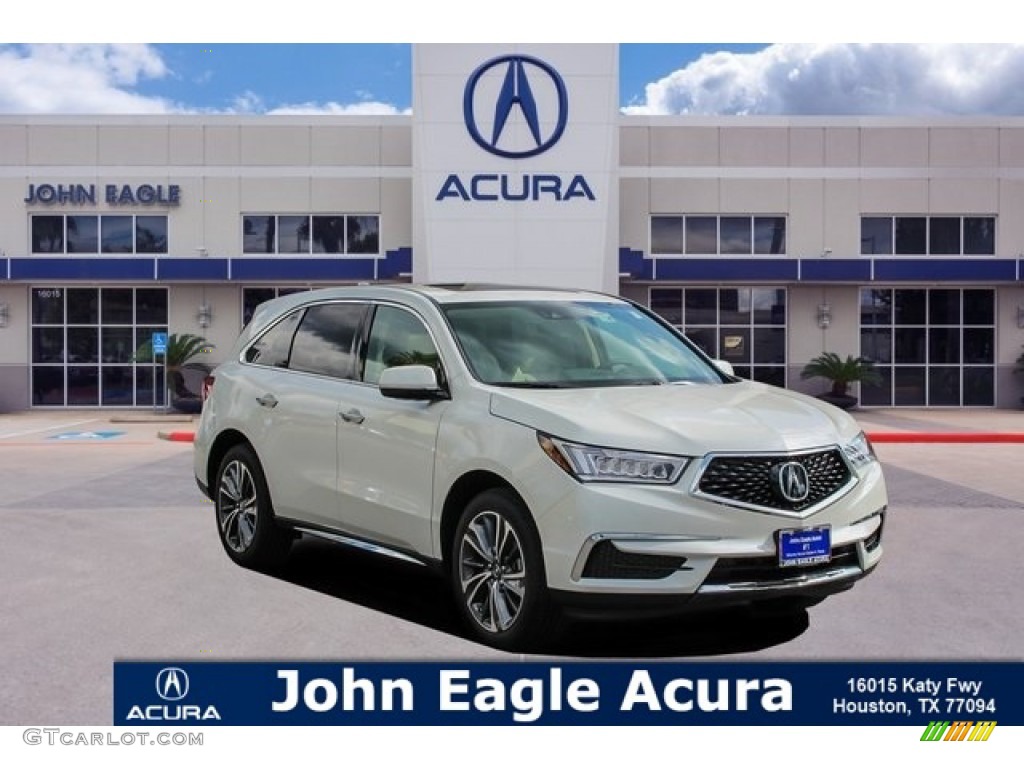 White Diamond Pearl Acura MDX