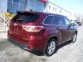 2015 Ooh La La Rouge Mica Toyota Highlander Limited AWD  photo #9