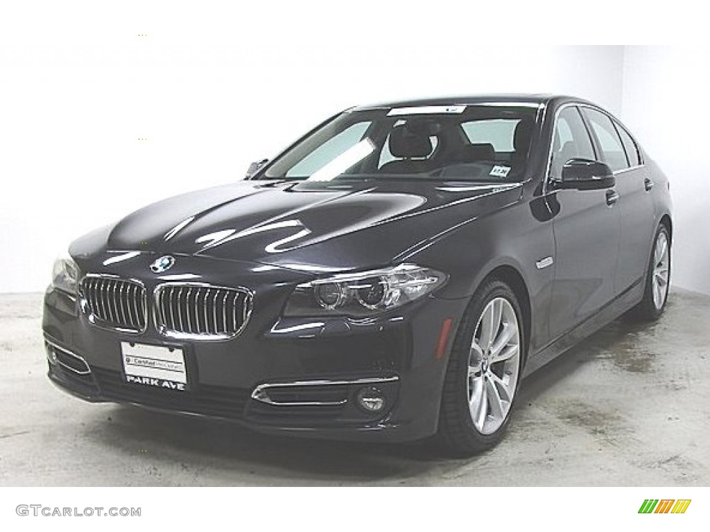 2016 5 Series 535i xDrive Sedan - Dark Graphite Metallic / Mocha photo #1