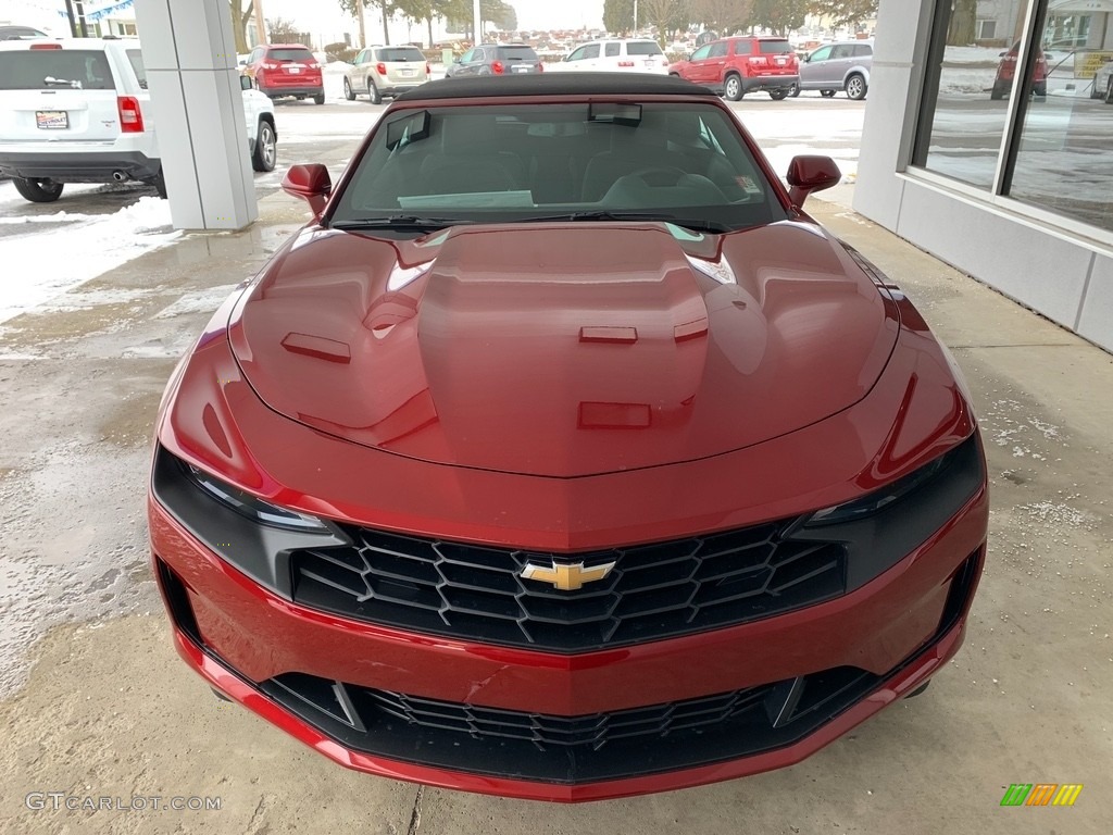 2019 Camaro LT Convertible - Garnet Red Tintcoat / Jet Black photo #2