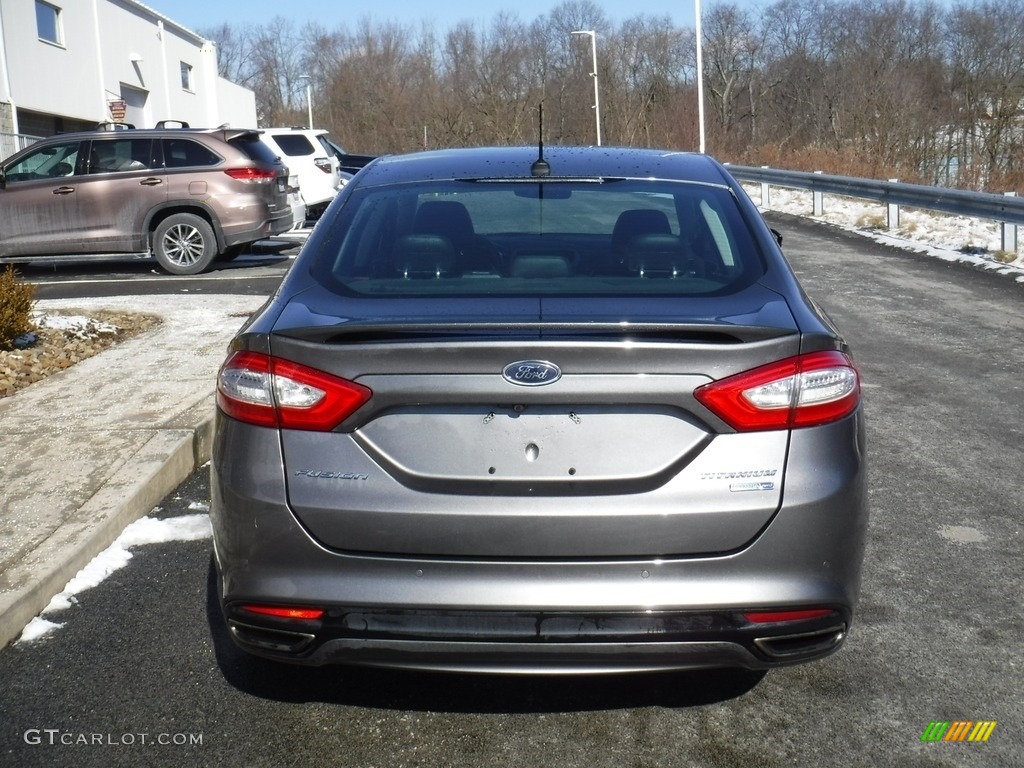2013 Fusion Titanium AWD - Sterling Gray Metallic / Charcoal Black photo #8
