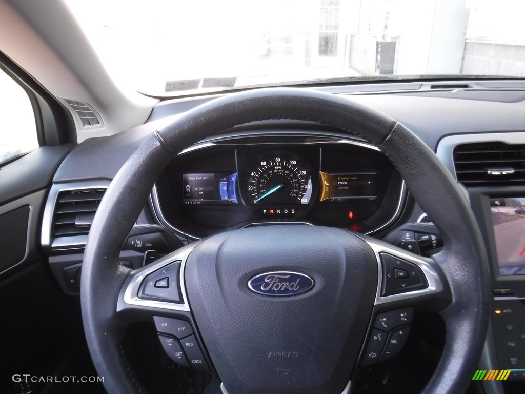 2013 Fusion Titanium AWD - Sterling Gray Metallic / Charcoal Black photo #21