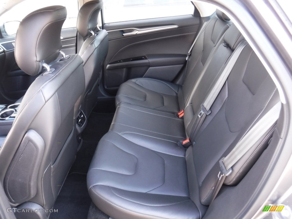 2013 Fusion Titanium AWD - Sterling Gray Metallic / Charcoal Black photo #22