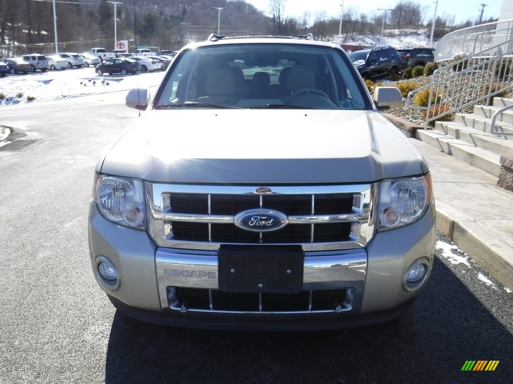 2012 Escape Limited V6 4WD - Gold Leaf Metallic / Camel photo #4