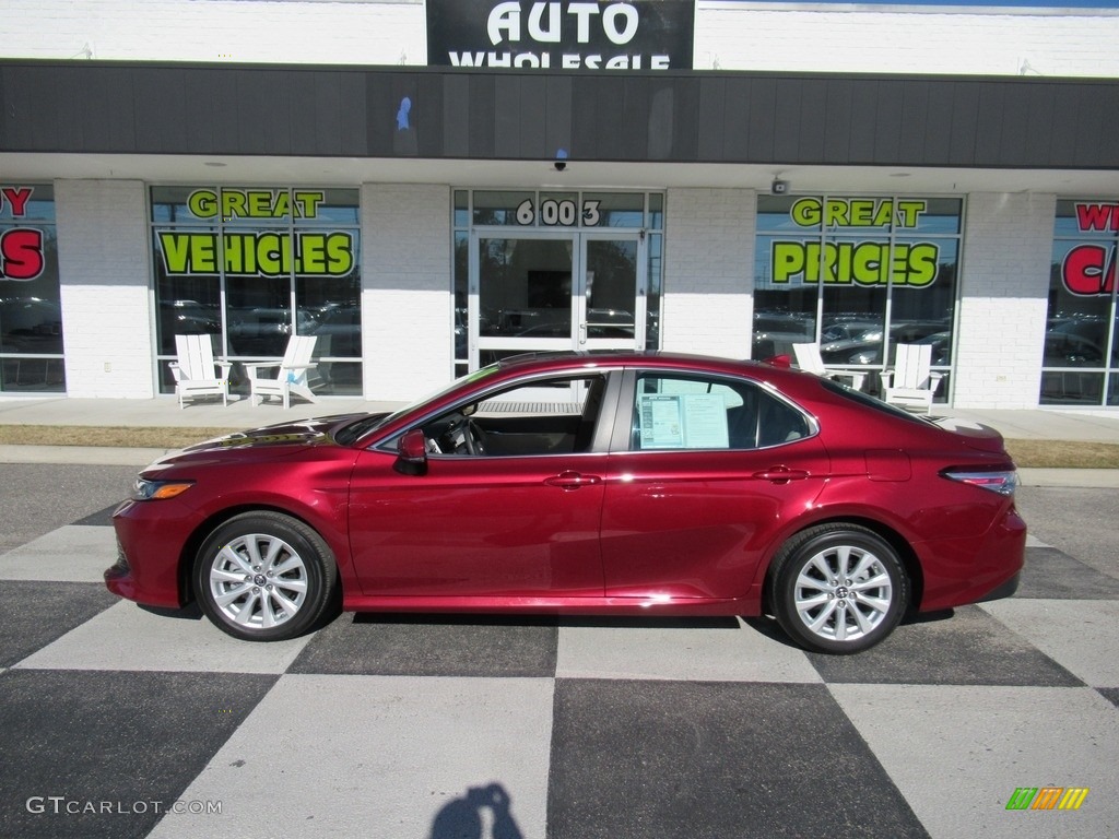 2018 Ruby Flare Pearl Toyota Camry Le 131608805 Gtcarlot
