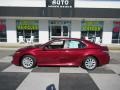 2018 Ruby Flare Pearl Toyota Camry LE  photo #1