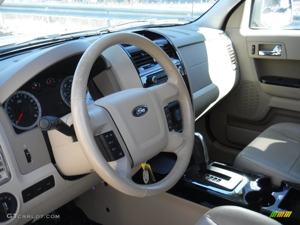 2012 Escape Limited V6 4WD - Gold Leaf Metallic / Camel photo #11