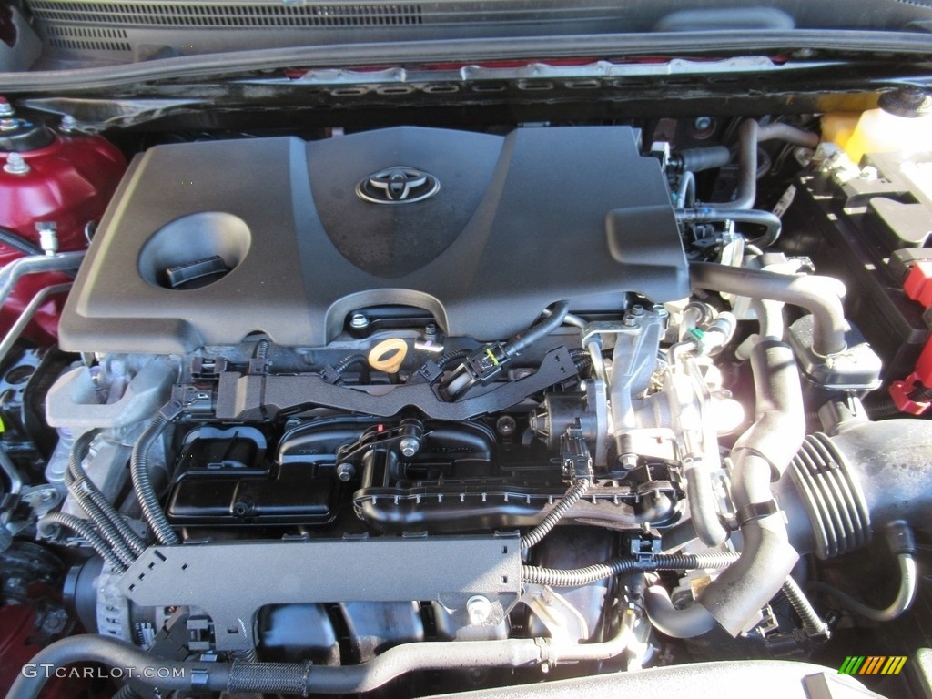2018 Camry LE - Ruby Flare Pearl / Macadamia photo #6
